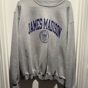 James Madison University JMY Gray Sweatshirt